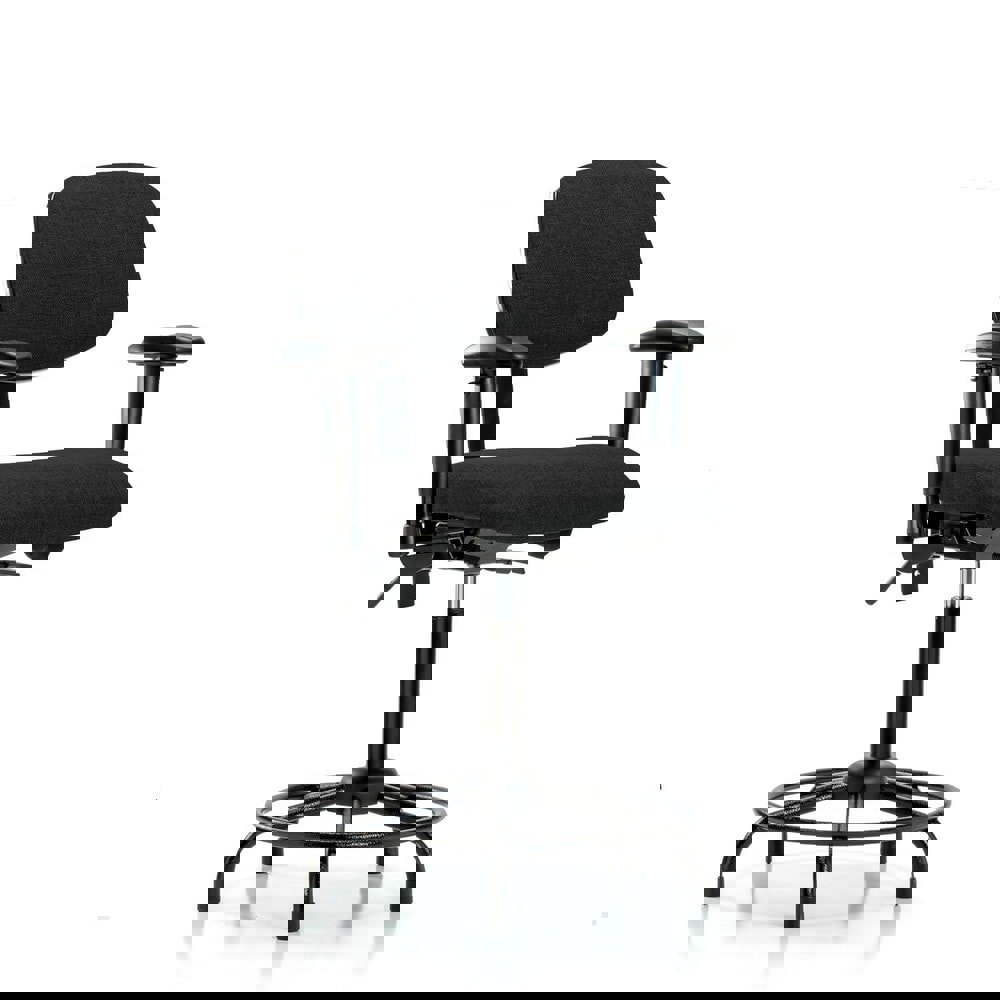 Task Chair: Olefin, Black